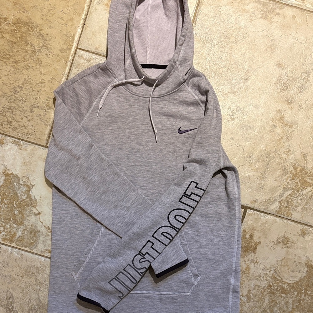 Nike Light Gray Hoodie